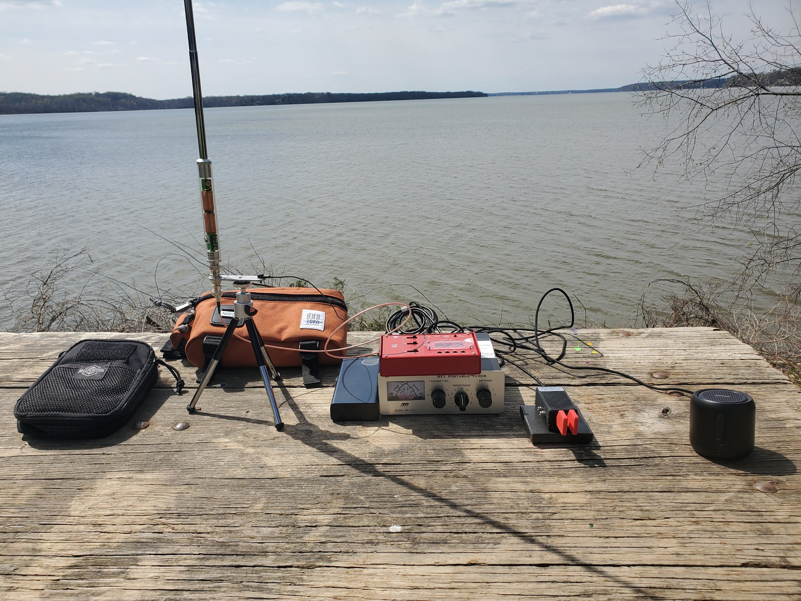 POTA Activation #55: A Lunch Break QRP 4 Park Activation with a New Rig and New Antenna (VA) (3/28/2023)