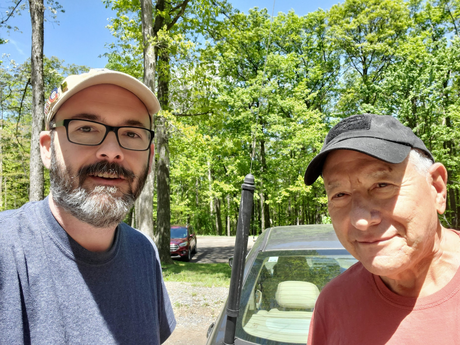 POTA Activation #58: A New West Virginia Park En Route to Hamvention with Gersohn (WV) (5/17/2023)