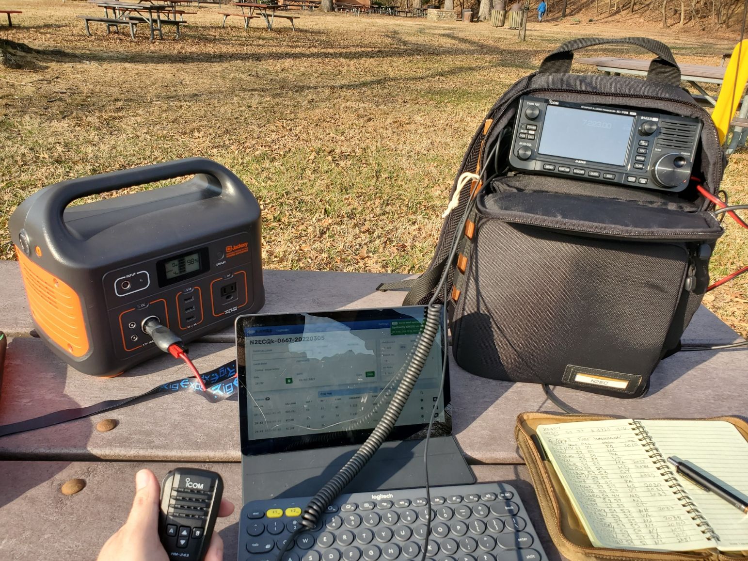 POTA Activation #4 – Fort Washington Park (MD) (3/5/2022)