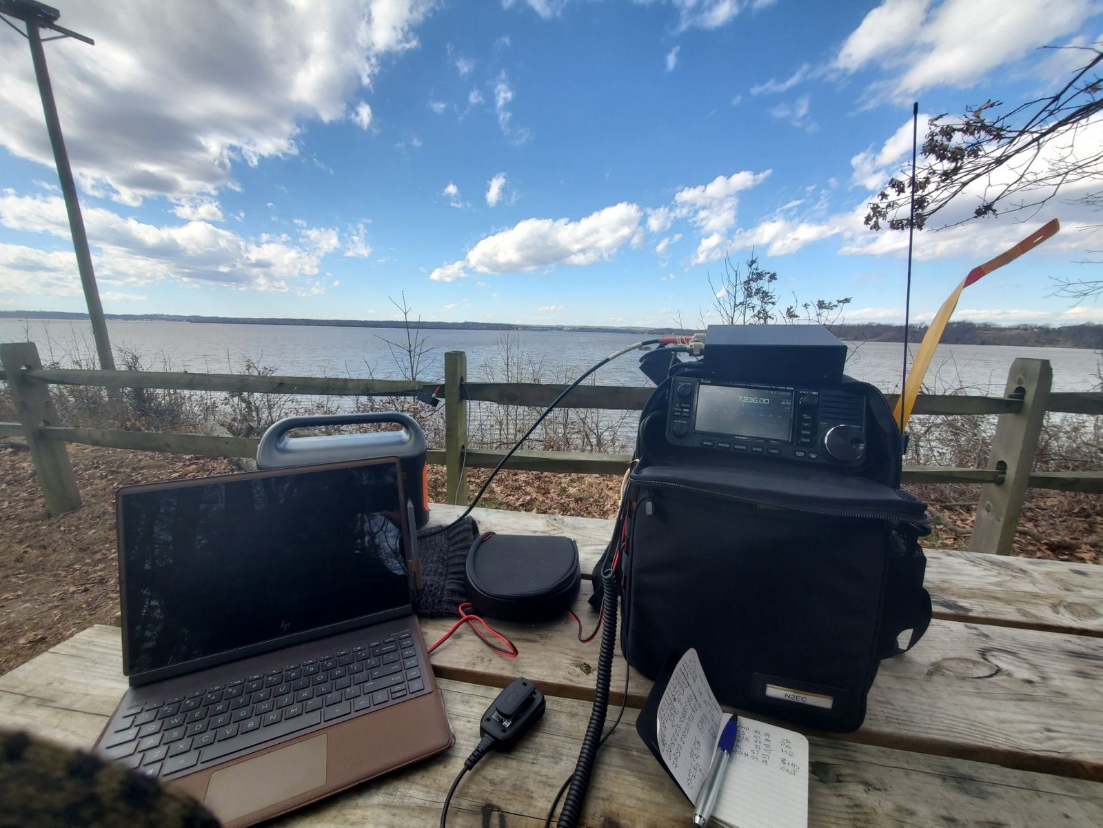 POTA Activation #1 – Mason Neck State Park (VA) (2/19/2022)